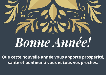 BONNE ANNEE 2021!