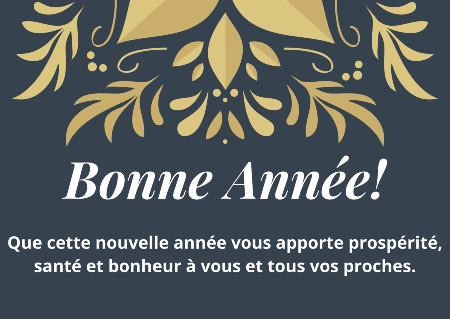 BONNE ANNEE 2021!